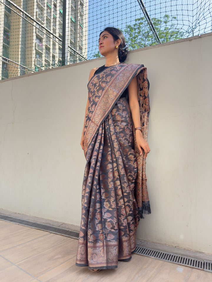 Fuljal Banarsi Saree